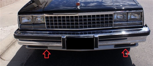 APS Chrome Stainless Steel Billet Grille Insert For 1982-1987 Chevy El Camino & 1982-1983 Malibu