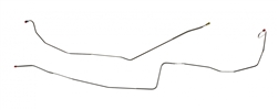67 Camaro Rear Brake Line Routing 1967 - 1968 Camaro Brake Line, Front to Rear with Disc Brake Conversion