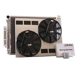 1967 - 1969 BB Big Block Aluminum Radiator, Griffin Performance Direct ...
