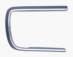 OER 1967-1968 Camaro Rally Sport OEM Replacement Headlamp Door Molding Set (Left & Right)