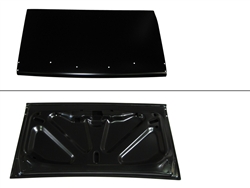Chrome Trunk Deck Lid Lock Bezel & Gasket Housing For 1970-1973 Camaro By Muds