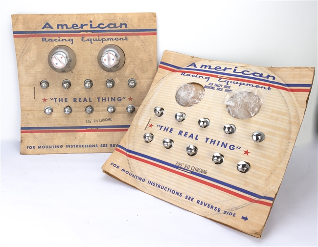 American Racing Torque Thrust Wheels Lug Nuts, New Old Stock Display ...
