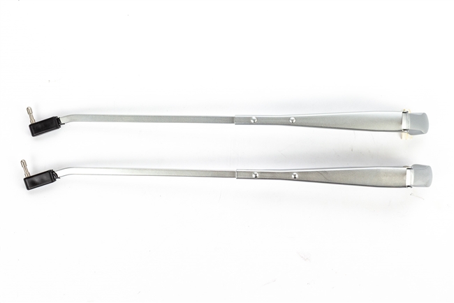 Pair Of Polished Stainless Steel Windshield Wiper Arms For 1967-1969 Camaro Convertible & Firebird